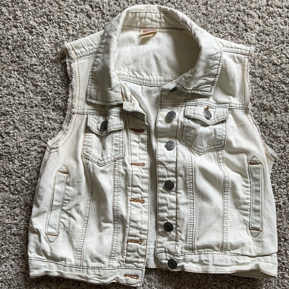 Mossimo light denim vest
